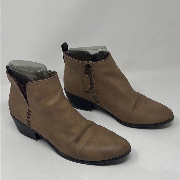 Sam & Libby Shoes - Sam & Libby Brown Ankle Boots